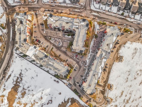 View of snowy aerial view - 122 304 Ambleside Link Link, Edmonton, AB -  With View