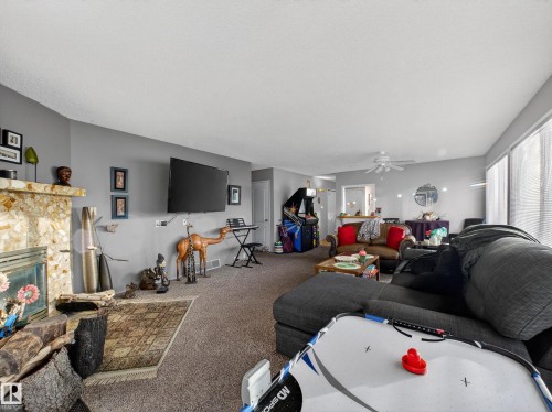 8616 106 Street, Edmonton, AB - Indoor With Fireplace