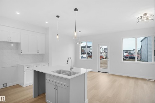 2241 194A Street, Edmonton, AB - Indoor Photo Showing Kitchen With Double Sink