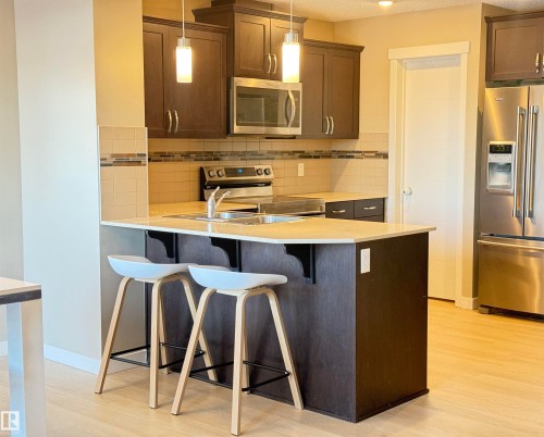 17633 120 Street, Edmonton, AB - Indoor Photo Showing Kitchen With Stainless Steel Kitchen
