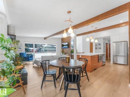 14004 80 Avenue, Edmonton, AB - Indoor Photo Showing Dining Room
