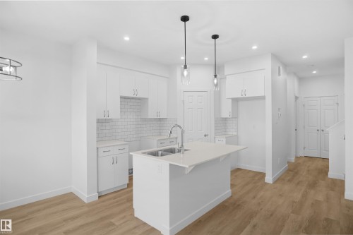 22920 82 Avenue, Edmonton, AB - Indoor Photo Showing Kitchen With Upgraded Kitchen