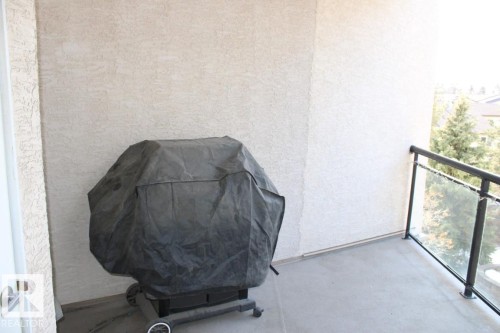 Balcony featuring area for grilling - 330 4831 104A Street, Edmonton, AB - Outdoor With Balcony