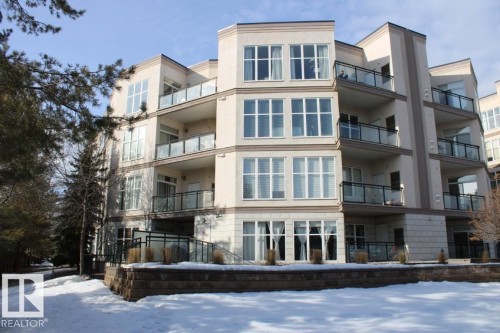 View of apartment building / complex - 330 4831 104A Street, Edmonton, AB - Outdoor With Balcony With Facade
