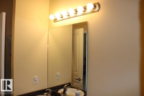 Bathroom featuring vanity - 330 4831 104A Street, Edmonton, AB - Indoor Photo Showing Bathroom