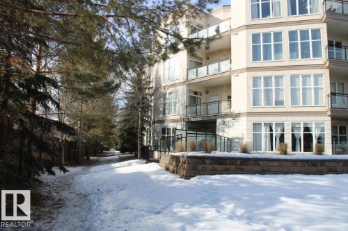 View of apartment building / complex - 330 4831 104A Street, Edmonton, AB - Outdoor With Balcony