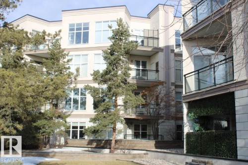View of apartment building / complex - 330 4831 104A Street, Edmonton, AB - Outdoor With Balcony
