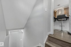 Stairway with wood finished floors - 