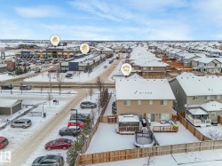 View of snowy aerial view - 