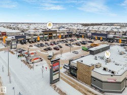 Aerial view of a commercial area - 