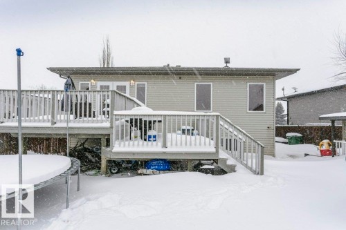 4408 Miller Drive, Onoway, AB - Outdoor With Deck Patio Veranda With Exterior