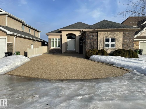 View of front of house with roof with shingles and stucco siding - 169 Callaghan Drive, Edmonton, AB - Outdoor