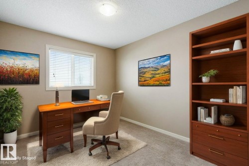 130 Keystone Crescent, Leduc, AB - Indoor Photo Showing Office
