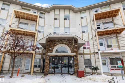 View of apartment building / complex - 2407 320 Clareview Station Drive, Edmonton, AB - Outdoor With Balcony With Facade
