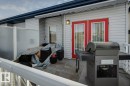 Oversized deck with Awning - 38 3003 34 Avenue, Edmonton, AB  - Outdoor With Exterior 