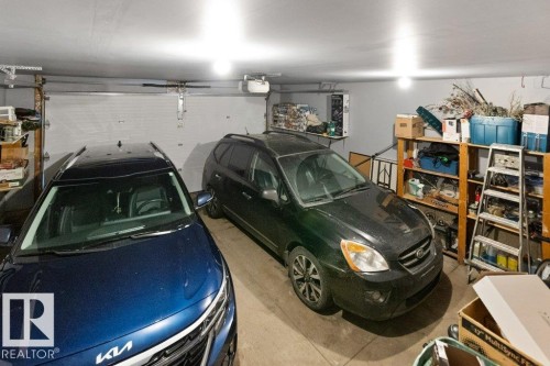 View of garage - 8 Osborne Close, St. Albert, AB - Indoor Photo Showing Garage