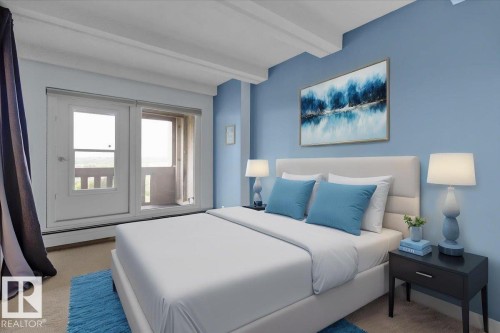 1012 9918 101 Street, Edmonton, AB - Indoor Photo Showing Bedroom