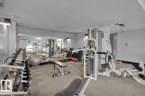 1012 9918 101 Street, Edmonton, AB - Indoor Photo Showing Gym Room