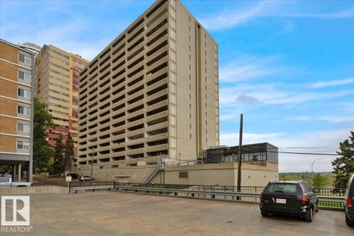 1012 9918 101 Street, Edmonton, AB - Outdoor With Balcony With Facade