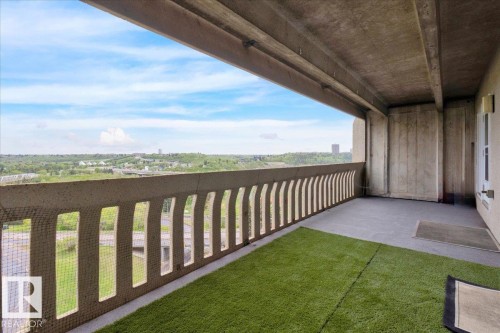 1012 9918 101 Street, Edmonton, AB - Outdoor With Balcony With Exterior