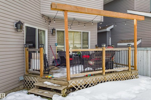 3031 Spence Wynd, Edmonton, AB - Outdoor With Deck Patio Veranda With Exterior