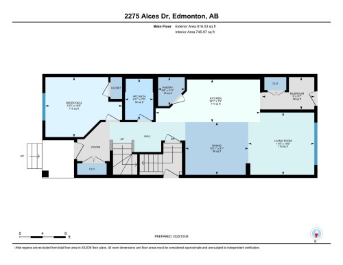 View of property floor plan - 2275 Alces Drive, Edmonton, AB - Other