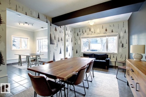 12304 108 Avenue, Edmonton, AB - Indoor Photo Showing Dining Room