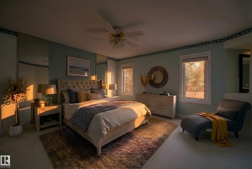 316 Burton Road, Edmonton, AB - Indoor Photo Showing Bedroom
