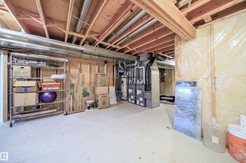 316 Burton Road, Edmonton, AB - Indoor Photo Showing Basement