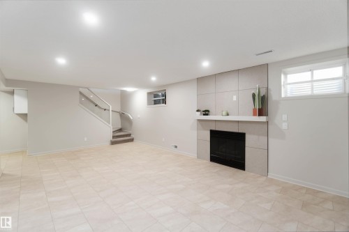 1034 Carter Crest Road, Edmonton, AB - Indoor Photo Showing Basement