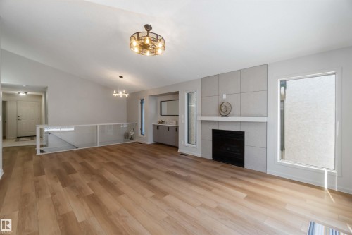 1034 Carter Crest Road, Edmonton, AB - Indoor With Fireplace