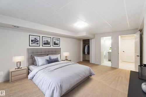 1034 Carter Crest Road, Edmonton, AB - Indoor Photo Showing Bedroom