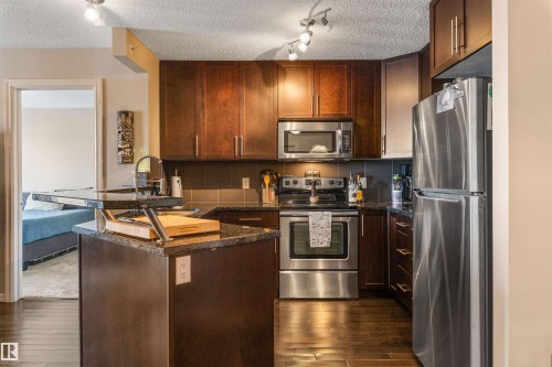 403 2204 44 Avenue, Edmonton, AB - Indoor Photo Showing Kitchen