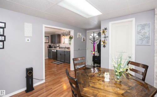 9819 106 Street, Westlock, AB - Indoor Photo Showing Dining Room