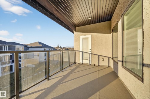 View of balcony - 4406 Triomphe Close, Beaumont, AB - Outdoor With Exterior
