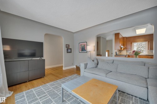 13320 109A Avenue, Edmonton, AB - Indoor Photo Showing Living Room