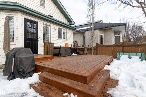 16 Desevigny Place, St. Albert, AB - Outdoor With Deck Patio Veranda With Exterior