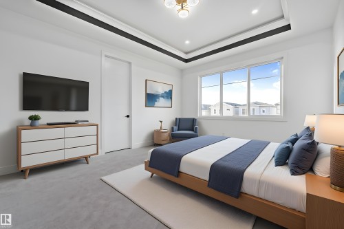 3602 44 Avenue, Beaumont, AB - Indoor Photo Showing Bedroom