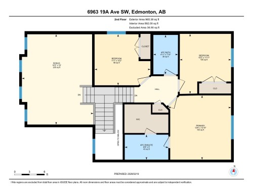 View of floor plan / room layout - 6963 19A Avenue, Edmonton, AB - Other