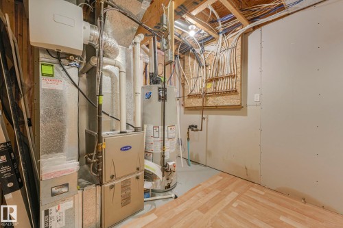 17535 13 Avenue, Edmonton, AB - Indoor Photo Showing Basement