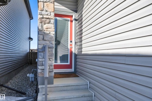 Doorway to property - 157 Larch Crescent, Leduc, AB - Outdoor With Exterior