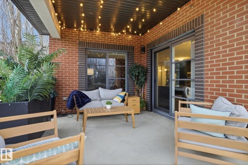 120 1144 Adamson Drive, Edmonton, AB - Outdoor With Deck Patio Veranda With Exterior