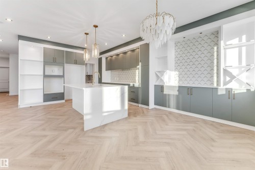 21 Trill Point(E), Spruce Grove, AB - Indoor Photo Showing Kitchen