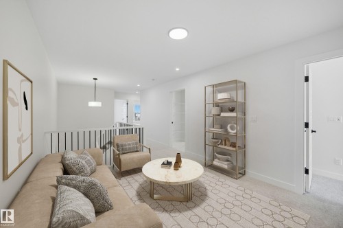 8909 223A Street, Edmonton, AB - Indoor Photo Showing Living Room