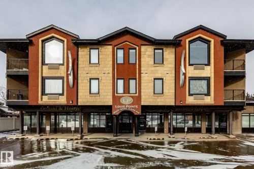 304 9336 Jasper Avenue, Edmonton, AB - Outdoor With Balcony With Facade