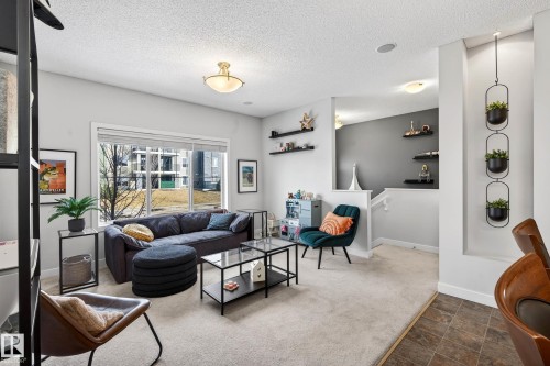 285 Mcconachie Drive, Edmonton, AB - Indoor Photo Showing Living Room