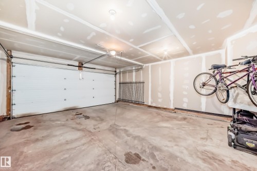 View of garage - 1908 69 Street, Edmonton, AB - Indoor Photo Showing Garage