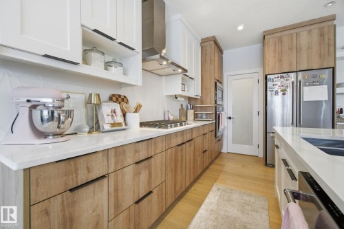 9831 223 Street, Edmonton, AB - Indoor Photo Showing Kitchen
