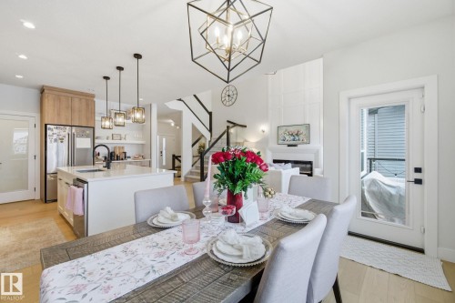 9831 223 Street, Edmonton, AB - Indoor Photo Showing Dining Room