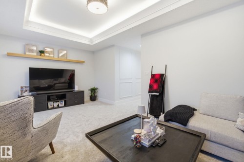 9831 223 Street, Edmonton, AB - Indoor Photo Showing Living Room